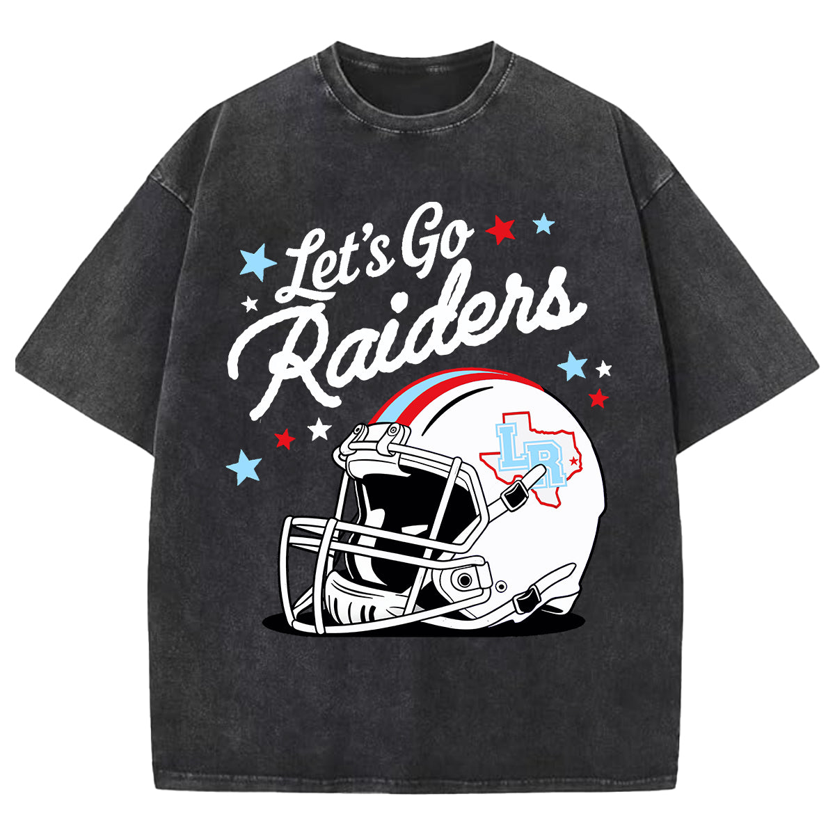 Raider Helmet Football Graphic Tee