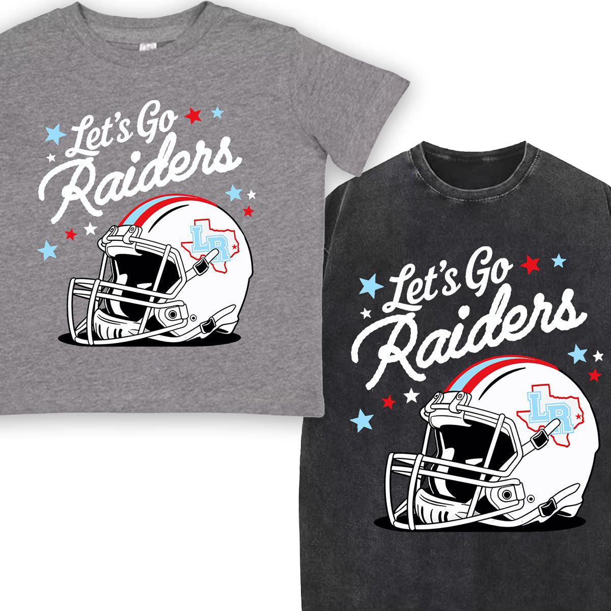 Raider Helmet Football Graphic Tee