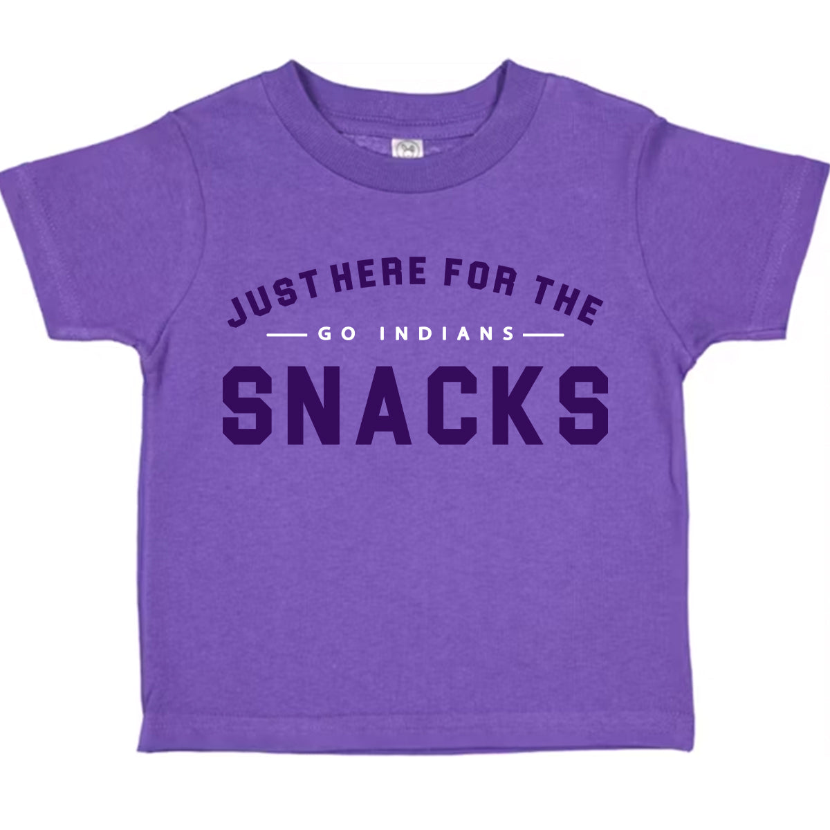Just Here For The Snacks Team Tee