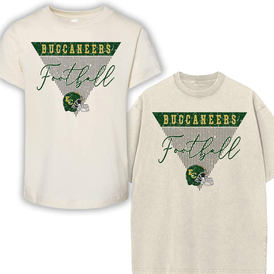 Bucs Retro Football Graphic Tee
