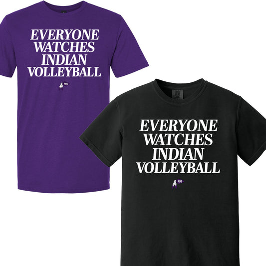 Everyone Watches Indian Volleyball Graphic Tee