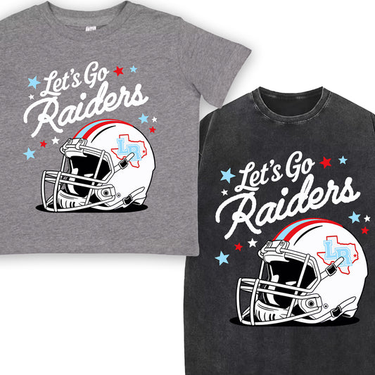 Raider Helmet Football Graphic Tee