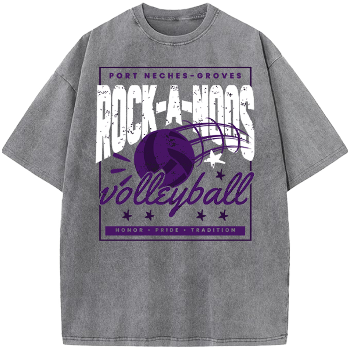 Rock-A-Noos Volleyball Graphic Tee