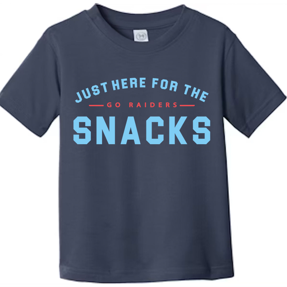 Just Here For The Snacks Team Tee