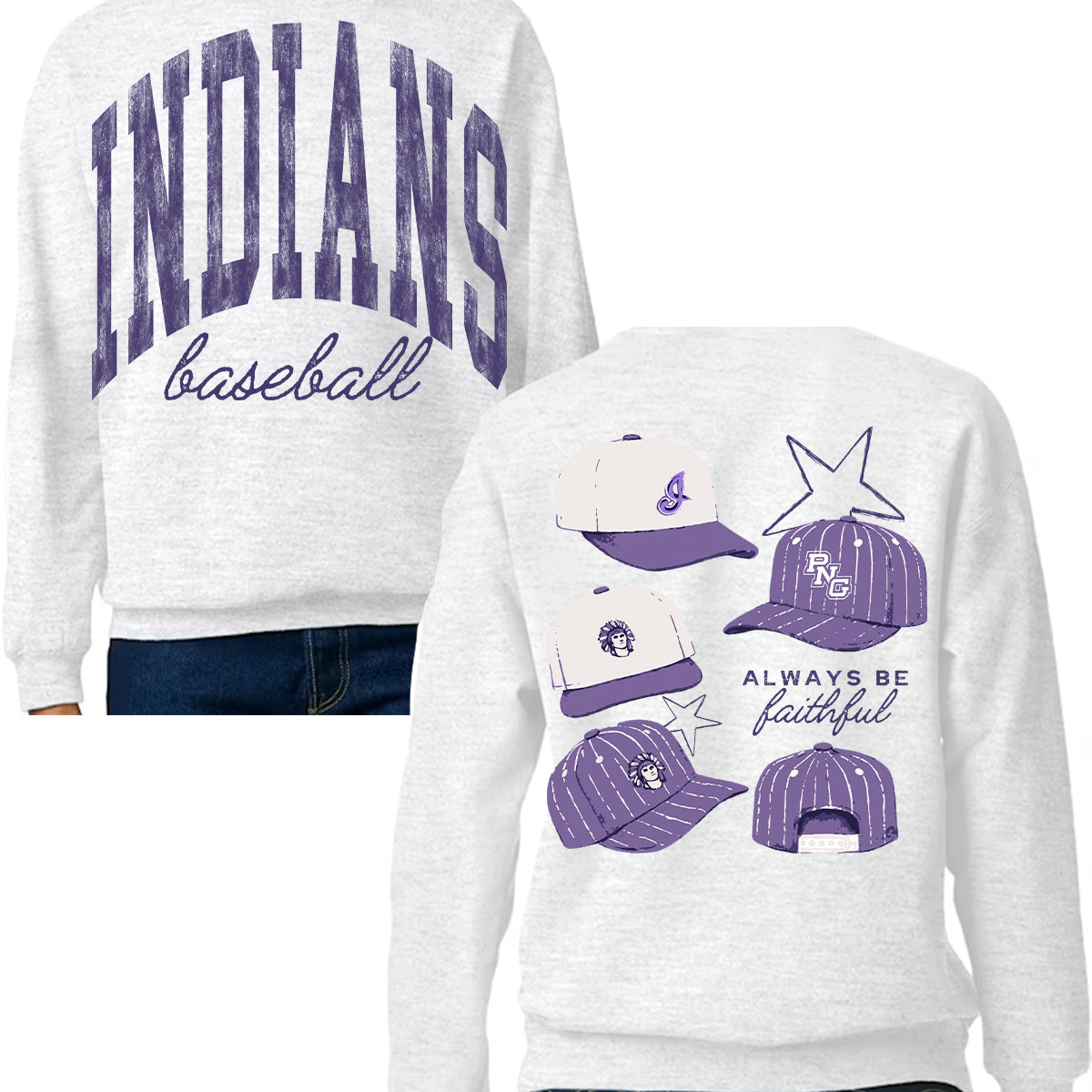 Indians Baseball Crewneck