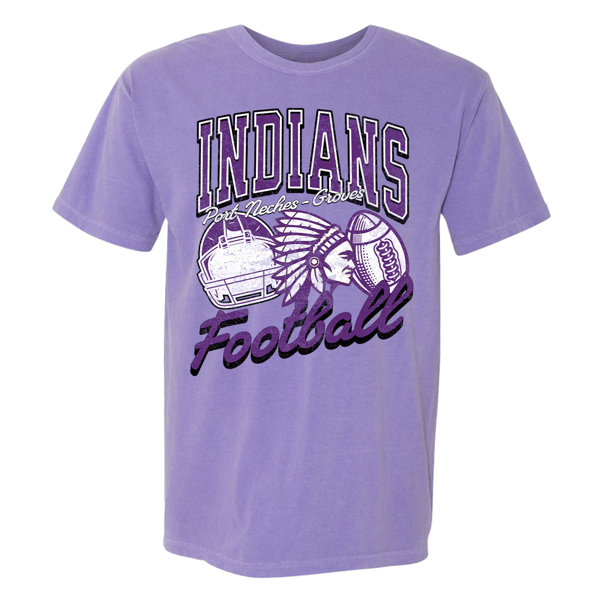 PNG Football Graphic Tee