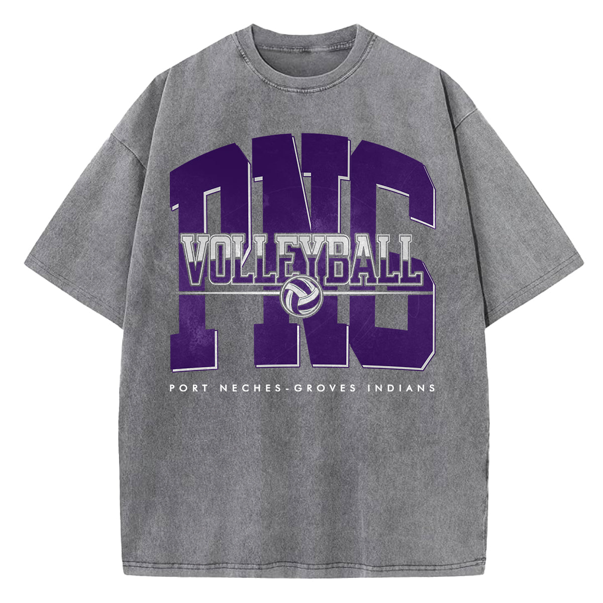 PNG Volleyball Graphic Tee
