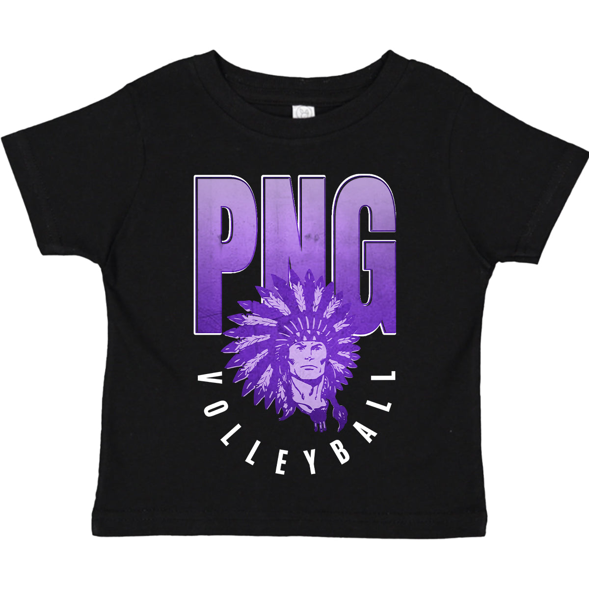 PNG Bold Volleyball Graphic Tee