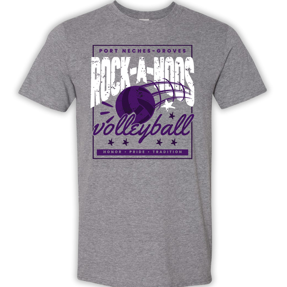 Rock-A-Noos Volleyball Graphic Tee