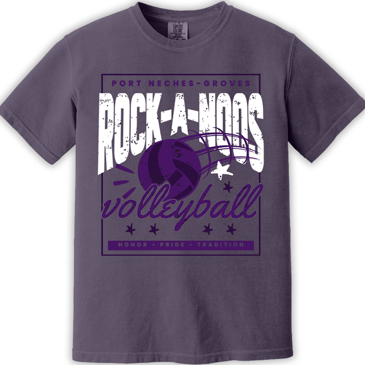 Rock-A-Noos Volleyball Graphic Tee