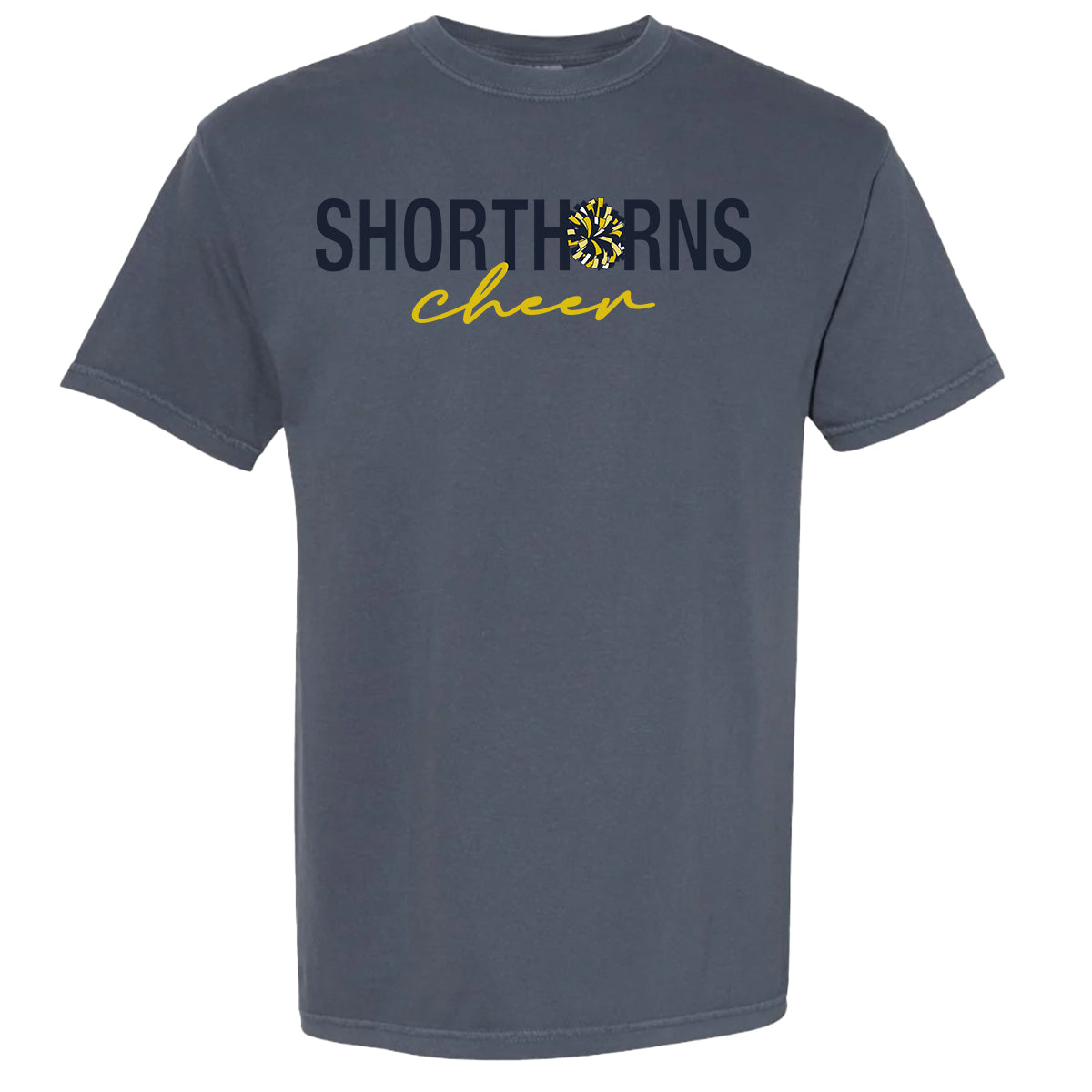 HFMS Cheer Pom Graphic Tee - Optional